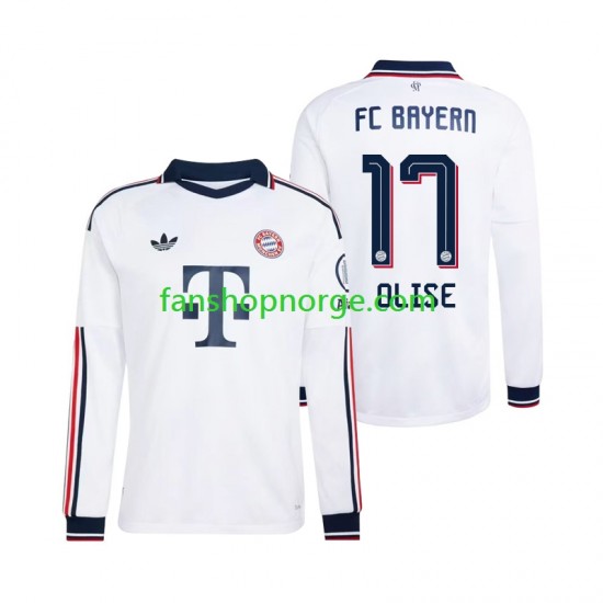 Billige Fotballdrakter FC Bayern München Michael Olise 17 Herre Bortedrakt 2026-2027 Langermet