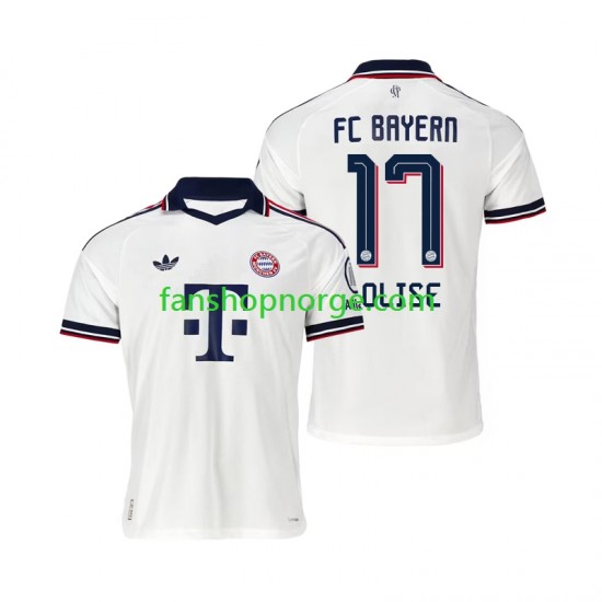 Billige Fotballdrakter FC Bayern München Michael Olise 17 Herre Bortedrakt 2026-2027 Kortermet