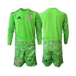 Billige Fotballdrakter Kroatia Keeper Barn Hjemmedrakt 2026-2027 Langermet