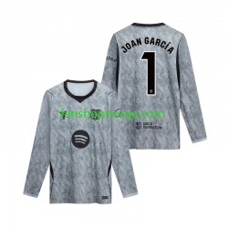 Billige Fotballdrakter FC Barcelona Joan Garcia 1 Keeper Herre Bortedrakt 2026-2027 Langermet