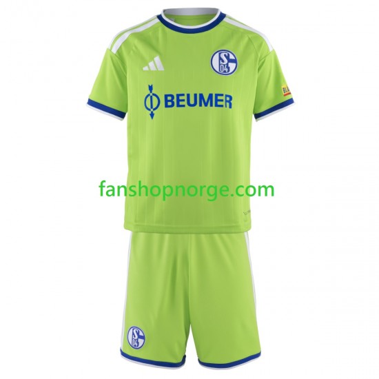 Billige Fotballdrakter FC Schalke 04 Barn Tredjedrakt 2026-2027 Kortermet