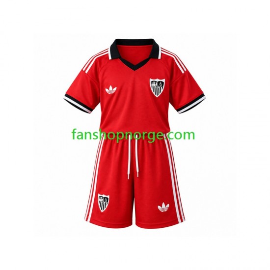 Billige Fotballdrakter Sevilla FC Retro Barn Hjemmedrakt 2026-2027 Kortermet