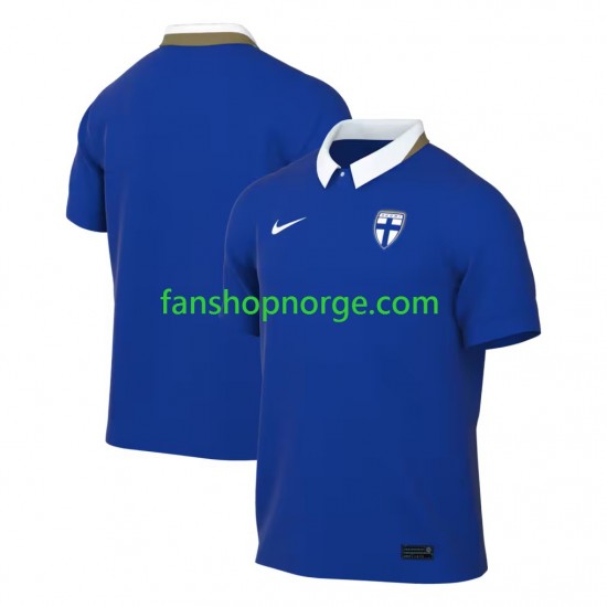Billige Fotballdrakter Finland Herre Bortedrakt 2026 Kortermet