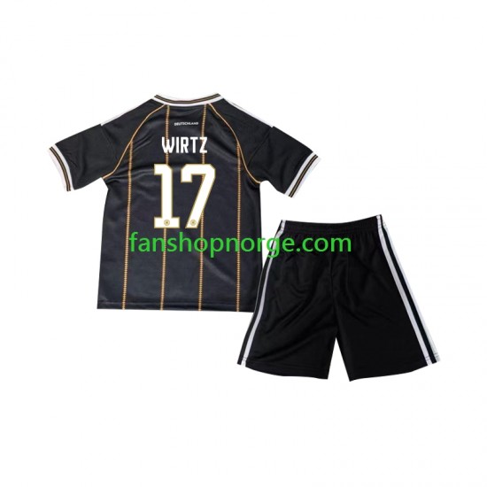 Billige Fotballdrakter Tyskland Florian Wirtz 17 Barn Tredjedrakt World Cup 2026 Kortermet