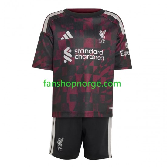 Billige Fotballdrakter Liverpool Barn Tredjedrakt 2026-2027 Kortermet