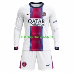 Billige Fotballdrakter Paris Saint-Germain Barn Bortedrakt 2026-2027 Langermet