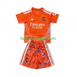 Billige Fotballdrakter Real Madrid Keeper Barn Hjemmedrakt 2026-2027 Kortermet
