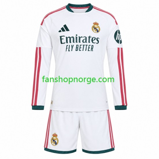 Billige Fotballdrakter Real Madrid Barn Hjemmedrakt 2026-2027 Langermet
