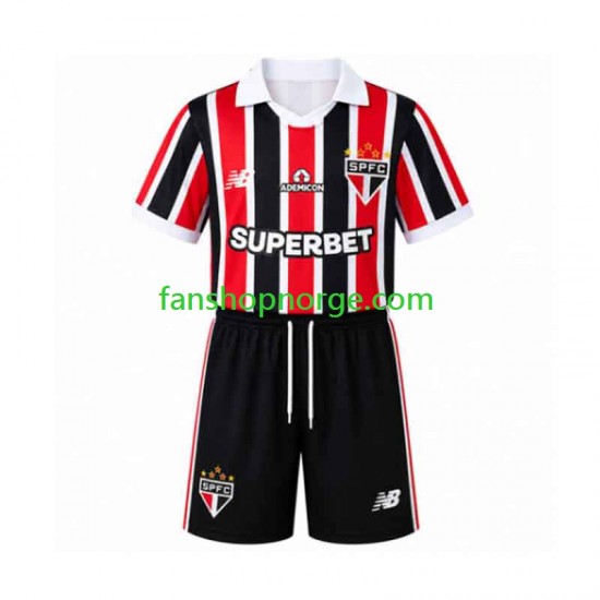 Billige Fotballdrakter Sao Paulo Barn Bortedrakt 2026-2027 Kortermet