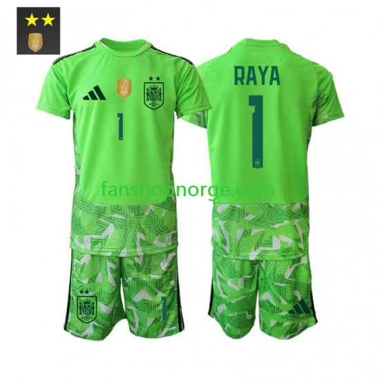 Billige Fotballdrakter Spania David Raya 1 Keeper Barn Tredjedrakt 2026-2027 Kortermet
