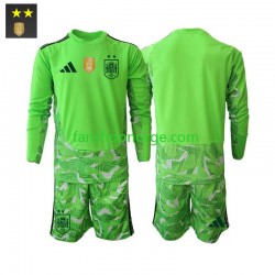 Billige Fotballdrakter Spania Keeper Barn Tredjedrakt 2026-2027 Langermet
