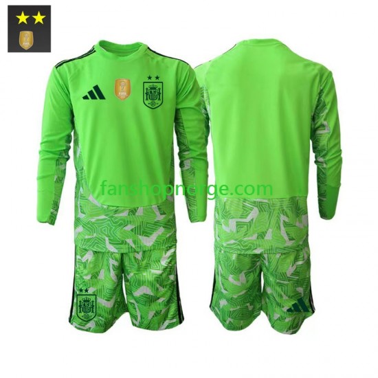 Billige Fotballdrakter Spania Keeper Barn Tredjedrakt 2026-2027 Langermet