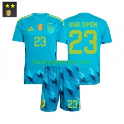 Billige Fotballdrakter Spania Unai Simon 23 Keeper Barn Hjemmedrakt 2026-2027 Kortermet