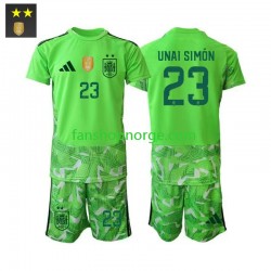 Billige Fotballdrakter Spania Unai Simon 23 Keeper Barn Tredjedrakt 2026-2027 Kortermet