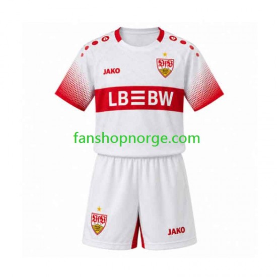 Billige Fotballdrakter VfB Stuttgart Barn Bortedrakt 2026-2027 Kortermet