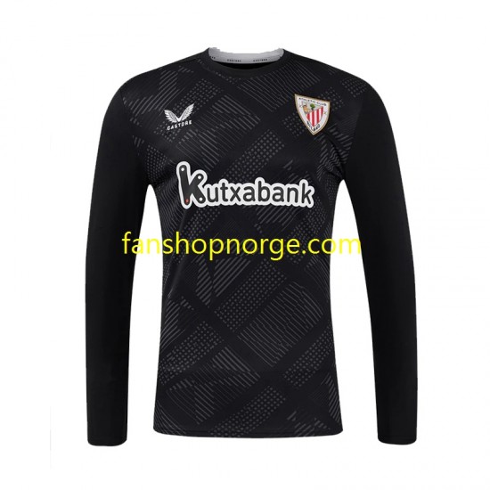 Billige Fotballdrakter Athletic Bilbao Keeper Herre Hjemmedrakt 2024-2025 Langermet
