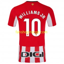 Billige Fotballdrakter Athletic Bilbao Williams JR 10 Herre Hjemmedrakt 2024-2025 Kortermet