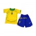 Billige Fotballdrakter Brasil Retro Barn Hjemmedrakt 2004 Kortermet