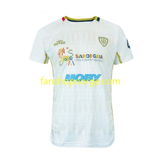 Billige Fotballdrakter Cagliari Herre Bortedrakt 2024-2025 Kortermet