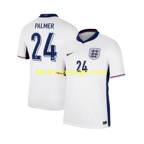 Billige Fotballdrakter England Cole Palmer 24 Herre Hjemmedrakt 2024 Kortermet