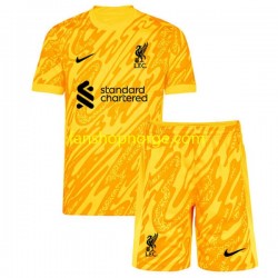 Billige Fotballdrakter Liverpool Keeper Barn Fjerdedrakt 2024-2025 Kortermet