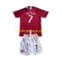 Billige Fotballdrakter Manchester United Cristiano Ronaldo 7 Champion League 2007 Retro Barn Hjemmedrakt Kortermet