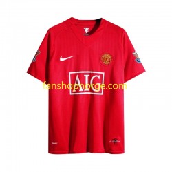 Billige Fotballdrakter Manchester United 2007 Retro Herre Hjemmedrakt Langermet