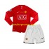 Billige Fotballdrakter Manchester United Champion League 2007 Retro Barn Hjemmedrakt Langermet