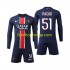 Billige Fotballdrakter Paris Saint-Germain Pacho 51 Barn Hjemmedrakt 2024-2025 Langermet