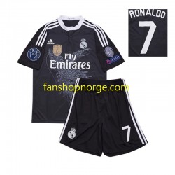 Billige Fotballdrakter Real Madrid Cristiano Ronaldo 7 2014 Retro Barn Tredjedrakt Kortermet