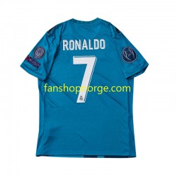 Billige Fotballdrakter Real Madrid Cristiano Ronaldo 7 2017 Retro Barn Tredjedrakt Kortermet