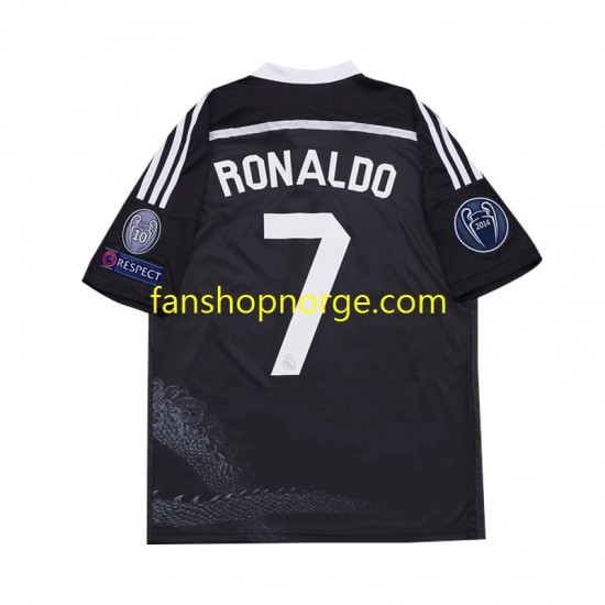 Billige Fotballdrakter Real Madrid Cristiano Ronaldo 7 2014 Retro Herre Tredjedrakt Kortermet