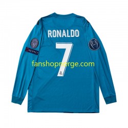 Billige Fotballdrakter Real Madrid Cristiano Ronaldo 7 2017 Retro Herre Tredjedrakt Langermet