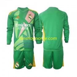 Billige Fotballdrakter Real Madrid Keeper Barn Tredjedrakt 2024-2025 Langermet