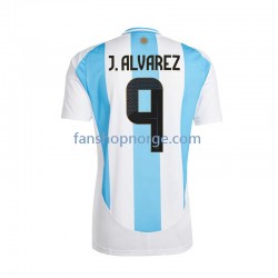 Billige Fotballdrakter Argentina Julian Alvarez 9 Herre Hjemmedrakt 2024 Kortermet