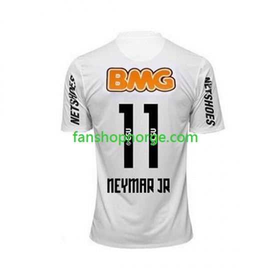 Billige Fotballdrakter Santos FC Neymar JR 11 -2012 Retro Herre Hjemmedrakt 2011 Kortermet