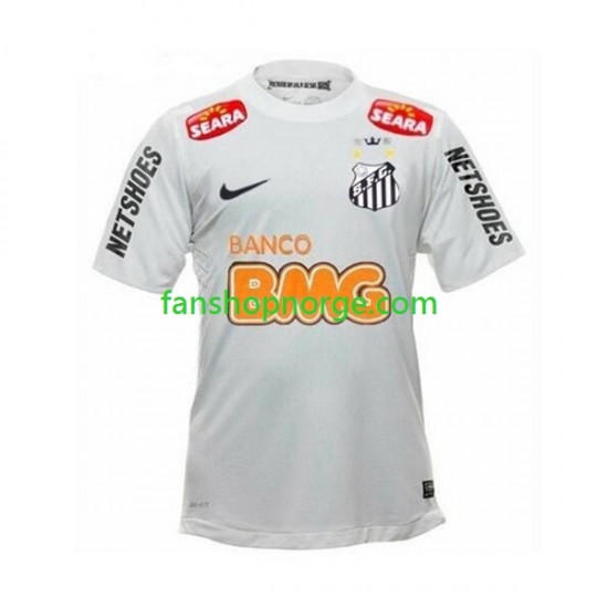 Billige Fotballdrakter Santos FC -2012 Retro Herre Hjemmedrakt 2011 Kortermet