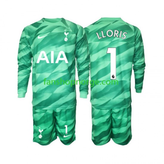 Billige Fotballdrakter Tottenham Hotspur Hugo Lloris 1 Keeper Barn Tredjedrakt 2023-2024 Langermet