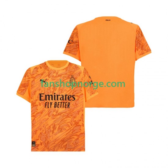 Billige Fotballdrakter AC Milan Keeper Herre Tredjedrakt 2025-2026 Kortermet