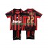 Billige Fotballdrakter AC Milan KAKA 22 -2007 Retro Barn Hjemmedrakt 2006 Kortermet
