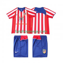 Billige Fotballdrakter Atlético Madrid 2005 Retro Barn Hjemmedrakt 2004 Kortermet