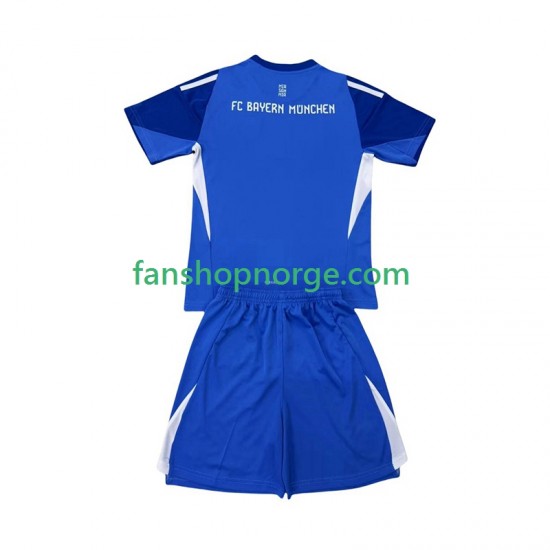 Billige Fotballdrakter FC Bayern München Keeper Barn Bortedrakt 2025-2026 Kortermet
