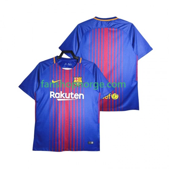 Billige Fotballdrakter FC Barcelona 2017-20168 Retro Herre Hjemmedrakt Kortermet