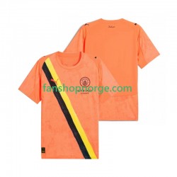 Billige Fotballdrakter Manchester City UPER Keeper Herre Barn Hjemmedrakt 2025-2026 Kortermet