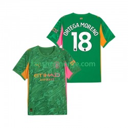 Billige Fotballdrakter Manchester City ORTEGA MORENO 18 Keeper Herre Hjemmedrakt 2025-2026 Kortermet