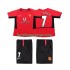 Billige Fotballdrakter Manchester United BECKHAM 7 Retro Barn Hjemmedrakt 2002 2004 Kortermet