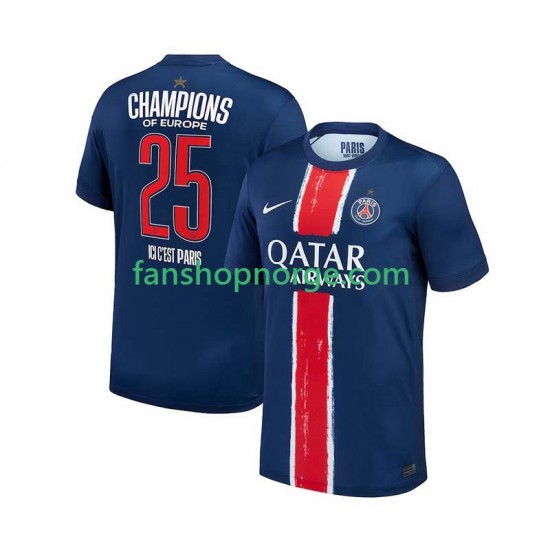 Billige Fotballdrakter Paris Saint-Germain Champion Herre Hjemmedrakt 2024-2025 Kortermet