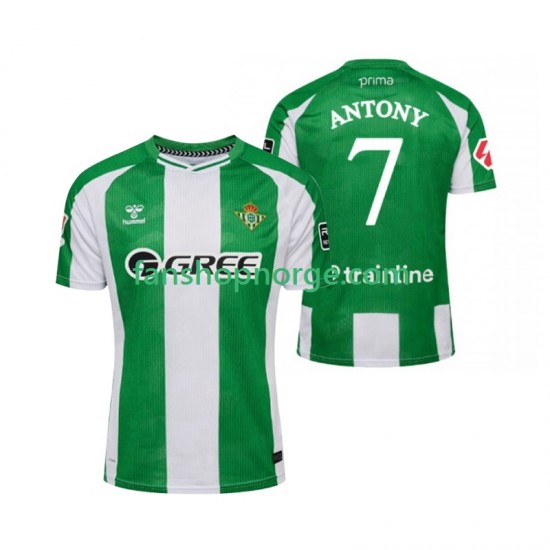 Billige Fotballdrakter Real Betis Antony 7 Herre Hjemmedrakt 2025-2026 Kortermet