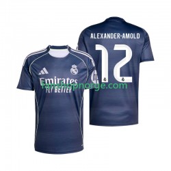 Billige Fotballdrakter Real Madrid Alexander-Arnold 12 Herre Bortedrakt 2025-2026 Kortermet
