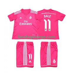 Billige Fotballdrakter Real Madrid Bale 11 2014 2015 Retro Barn Bortedrakt Kortermet